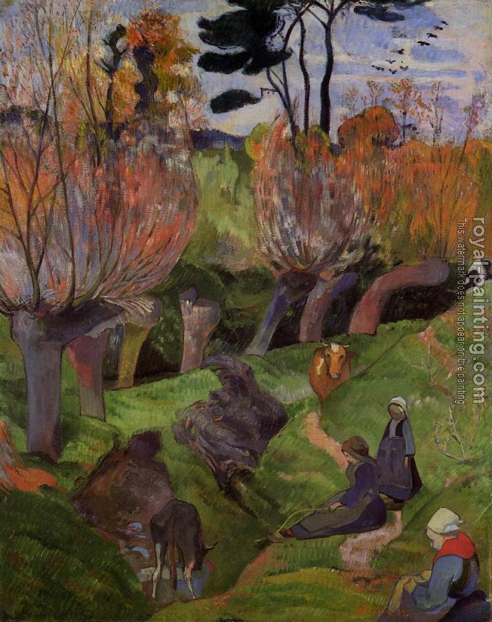Paul Gauguin : The Willows